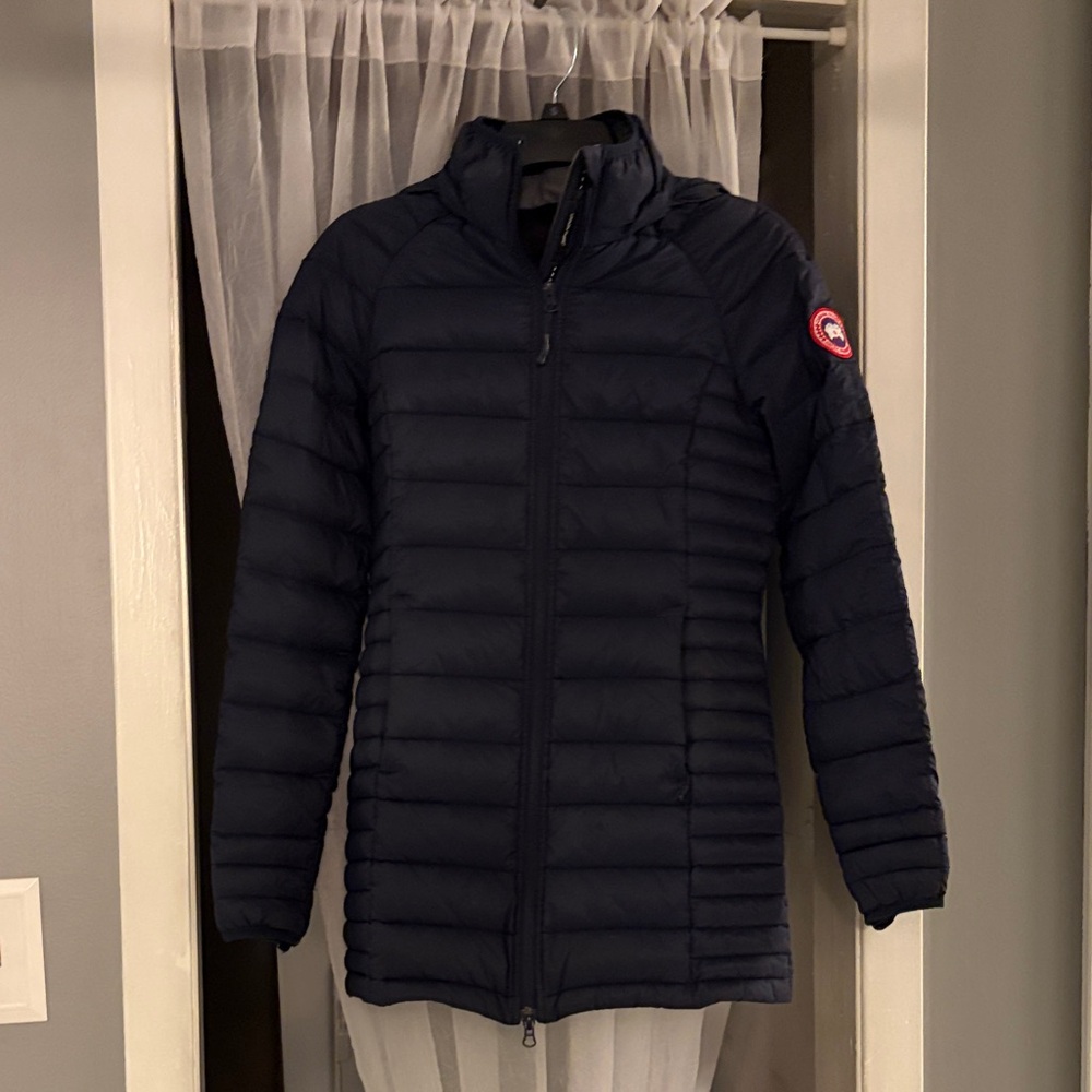 Canada Goose Dark Blue Brookvale Puffer Jacket